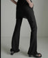 Asymmetric Skirted Flare Pants